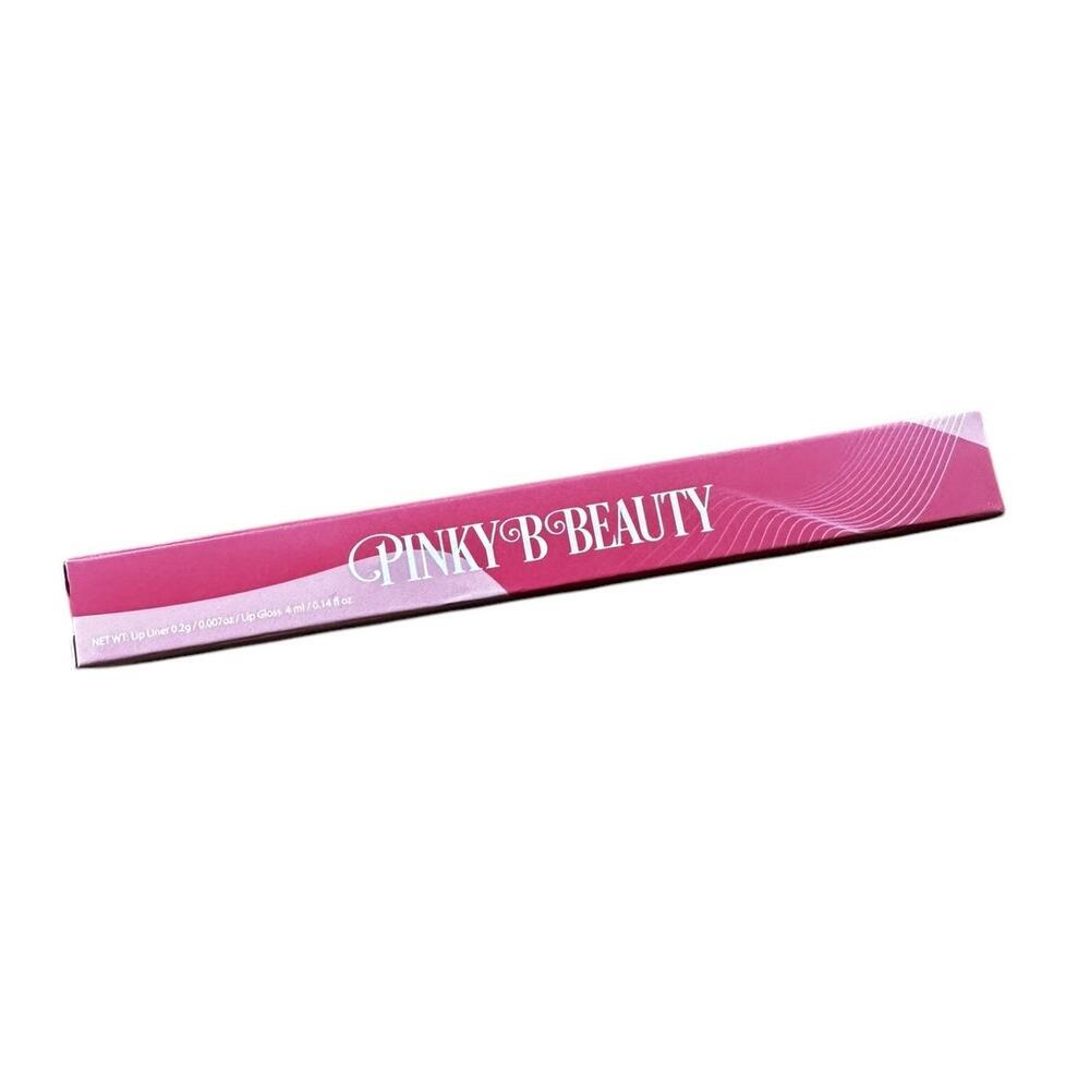 Pinky B Beauty "Open Heart" Lip Liner/Gloss Stick Combo, Pink, Full Size - Picture 3 of 6